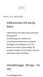 Mobile Screenshot of karbygard.se